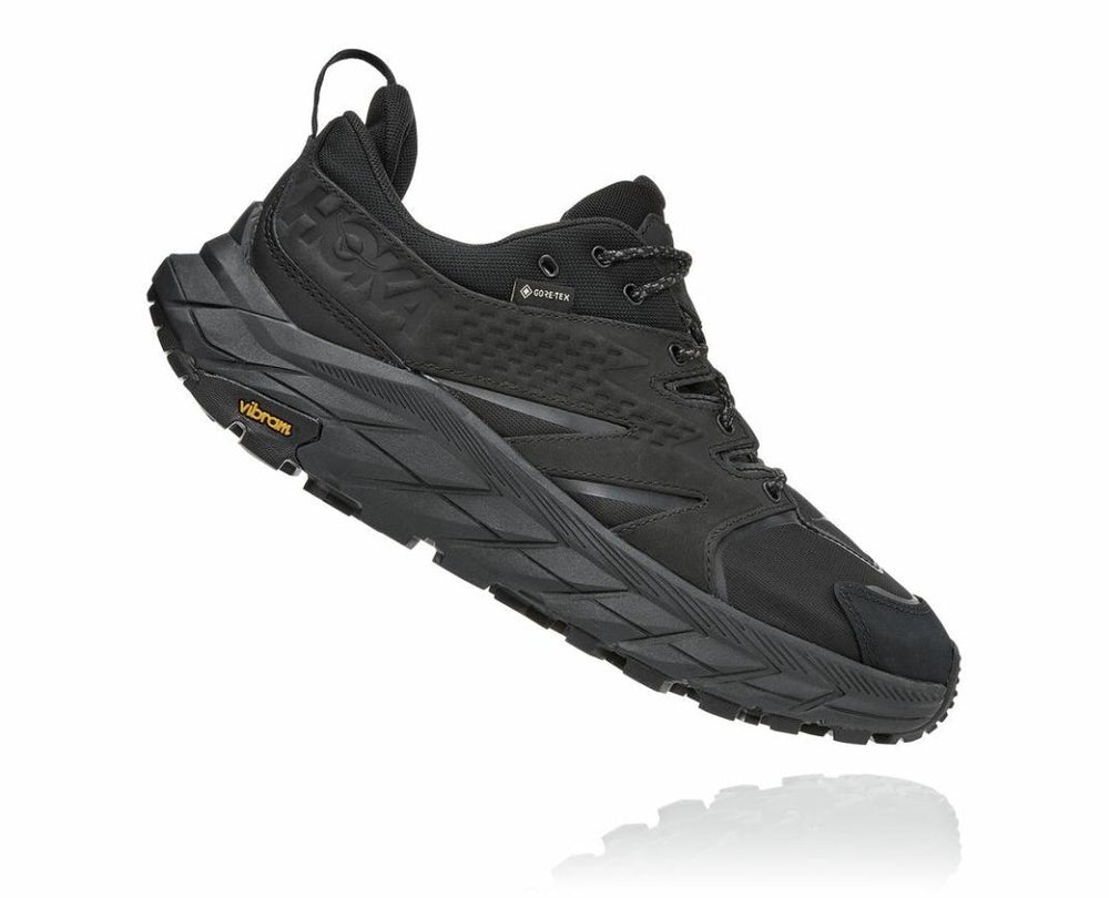 Men Trail Running | HOKA ONE ONE Anacapa Low GORE-TEX Black / Black