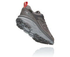 Men Trail Running | HOKA ONE ONE Challenger Low GORE-TEX Charcoal Gray / Fiesta