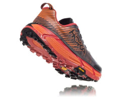 Men Trail Running | HOKA ONE ONE EVO Mafate 2 Black / Poppy Red