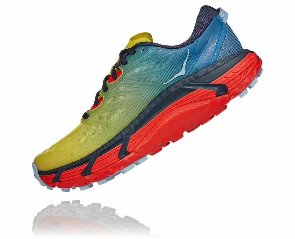 Men Trail Running | HOKA ONE ONE Mafate Speed 3 Provincial Blue / Fiesta
