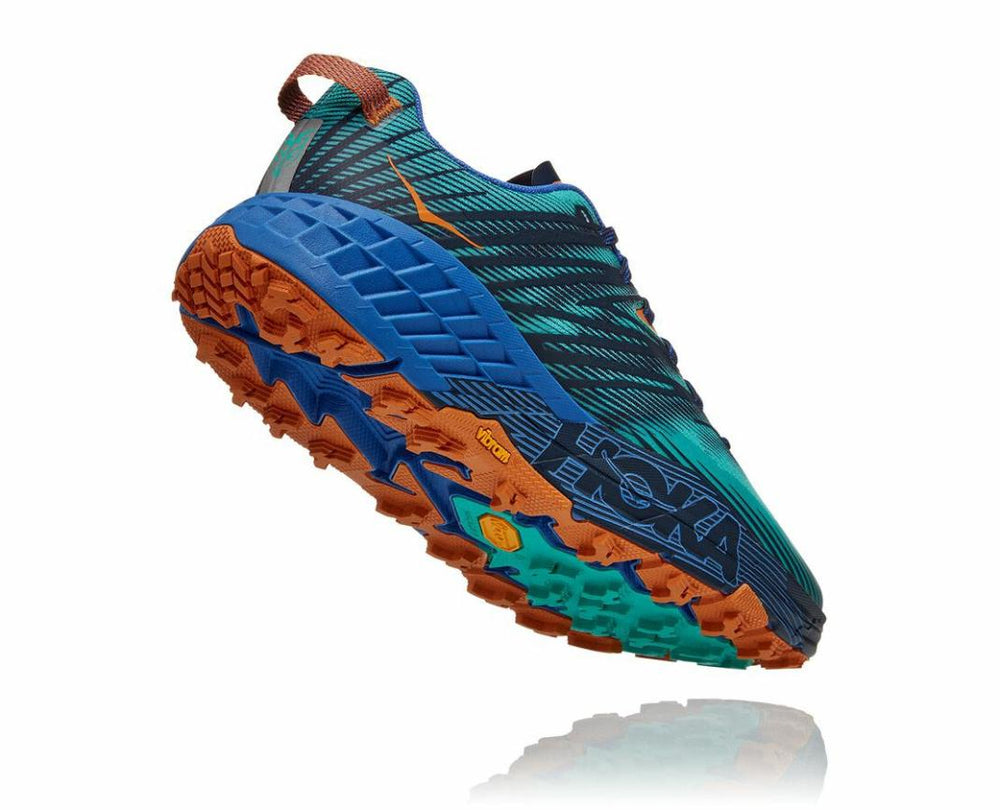 Men Trail Running | HOKA ONE ONE Speedgoat 4 Atlantis / Dazzling Blue