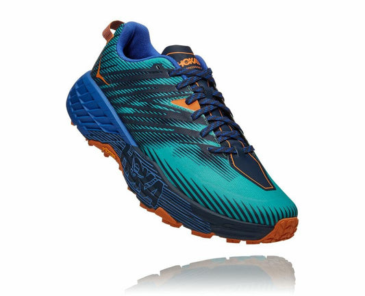 Men Trail Running | HOKA ONE ONE Speedgoat 4 Atlantis / Dazzling Blue