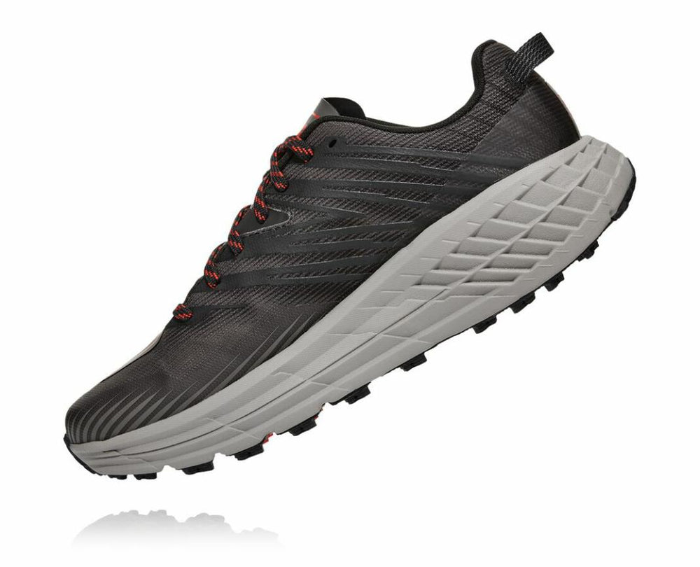 Men Trail Running | HOKA ONE ONE Speedgoat 4 Dark Gull Grey / Anthracite