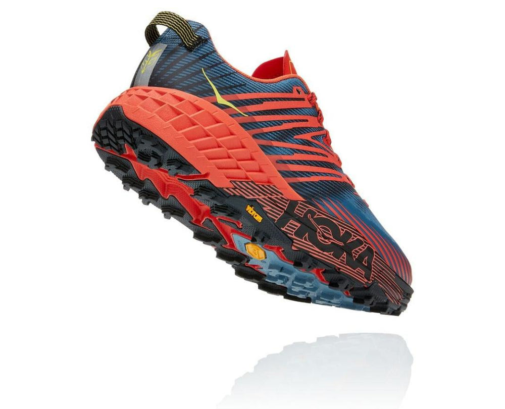 Men Trail Running | HOKA ONE ONE Speedgoat 4 Fiesta / Provincial Blue