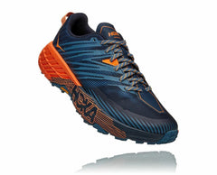 Men Trail Running | HOKA ONE ONE Speedgoat 4 Real Teal / Persimmon Orange