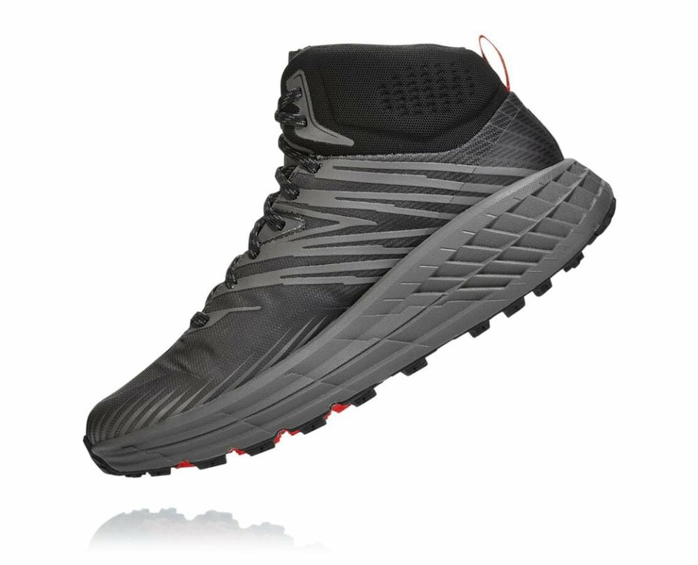 Men Trail Running | HOKA ONE ONE Speedgoat Mid GORE-TEX 2 Anthracite / Dark Gull Grey
