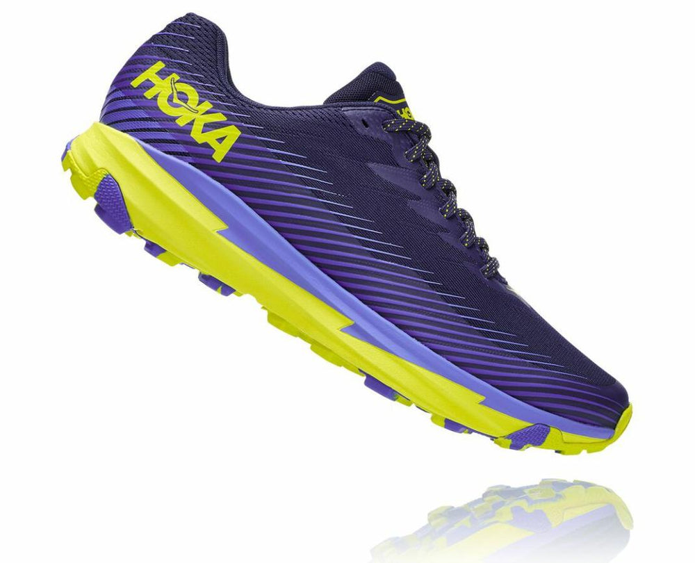 Men Trail Running | HOKA ONE ONE Torrent 2 Black Iris / Evening Primrose