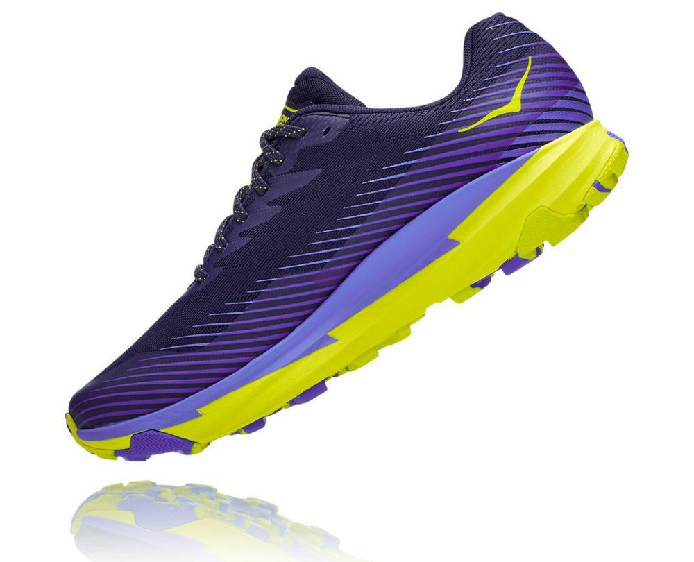 Men Trail Running | HOKA ONE ONE Torrent 2 Black Iris / Evening Primrose