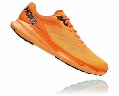 Men Trail Running | HOKA ONE ONE Zinal Blazing Orange / Persimmon Orange