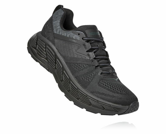 Men Walking | HOKA ONE ONE Gaviota 2 Black / Dark Shadow