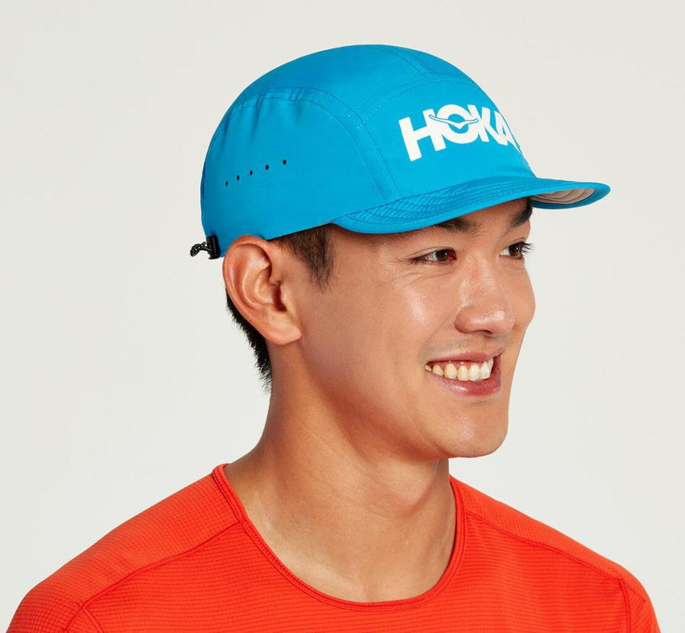 Men/Women Accessories | HOKA ONE ONE All Gender Packable Trail Hat Diva Blue