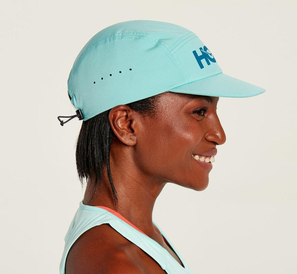 Men/Women Accessories | HOKA ONE ONE All Gender Performance Hat Blue Tint / Moroccan Blue