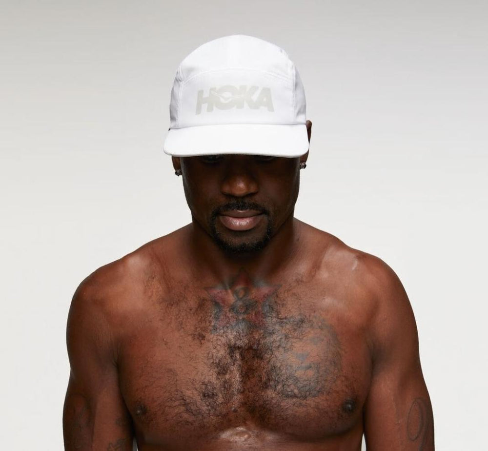 Men/Women Accessories | HOKA ONE ONE All Gender Performance Hat White / Cool Grey