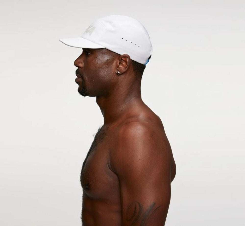 Men/Women Accessories | HOKA ONE ONE All Gender Performance Hat White / Cool Grey