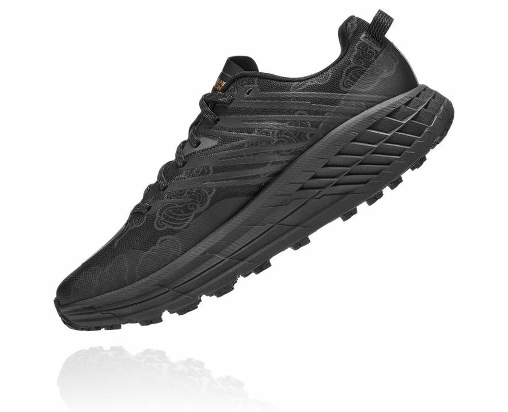 Men/Women Lifestyle | HOKA ONE ONE All Gender Speedgoat 4 CNY Black / Gold