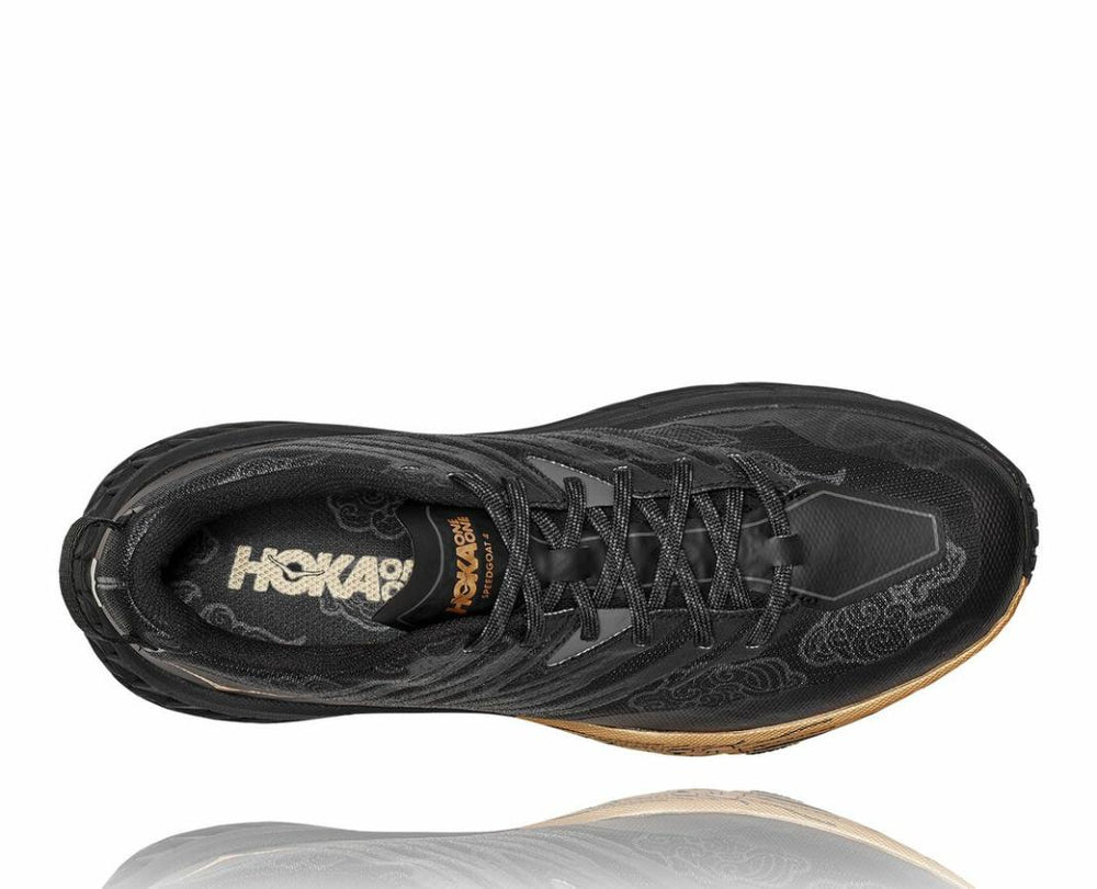 Men/Women Lifestyle | HOKA ONE ONE All Gender Speedgoat 4 CNY Black / Gold