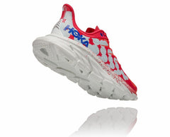 Men/Women Road Running | HOKA ONE ONE All Gender Clifton Edge Geometric Paradise Pink / Blue Flower