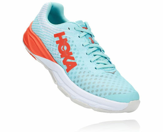 Men/Women Road Running | HOKA ONE ONE All Gender EVO Carbon Rocket Antigua Sand / Mandarin Red