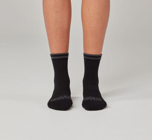 Men/Women Socks | HOKA ONE ONE All Gender Performance Crew Sock Black
