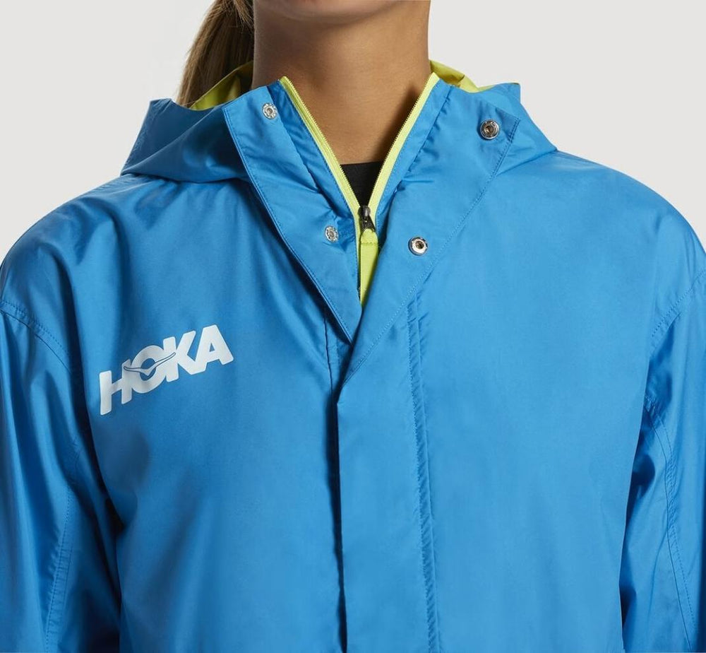 Men/Women Tops | HOKA ONE ONE All Gender Anorak Diva Blue