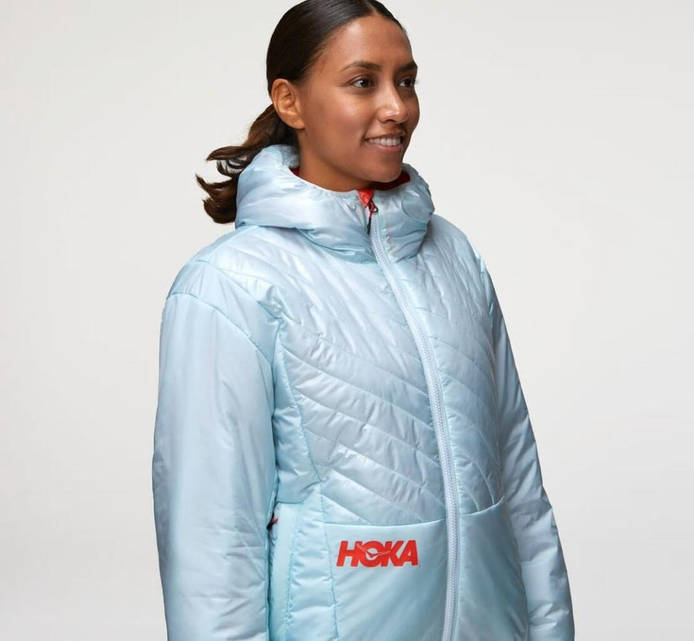 Men/Women Tops | HOKA ONE ONE All Gender Puffy Jacket Wan Blue
