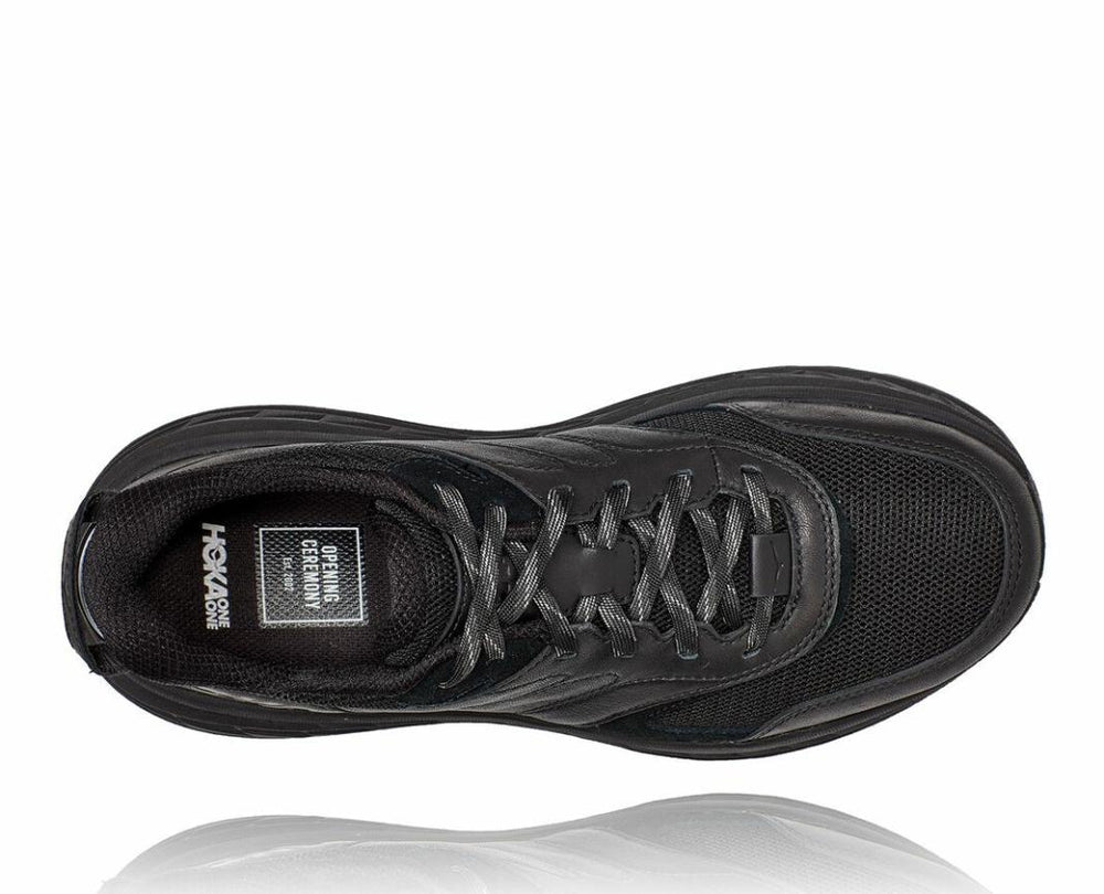 Men/Women Walking | HOKA ONE ONE All Gender HOKA X OPENING CEREMONY BONDI Black / Black