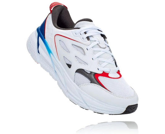Men/Women Walking | HOKA ONE ONE All Gender Hoka X Opening Ceremony Clifton White / True Blue