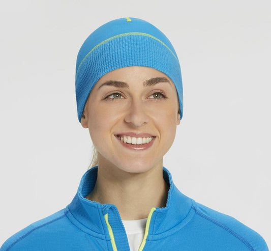 Women Accessories | HOKA ONE ONE Performance Beanie Diva Blue / Citrus