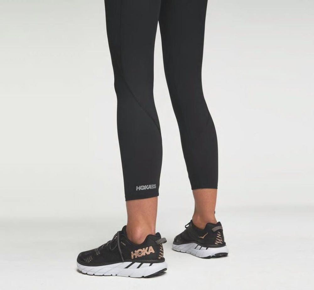Women Bottoms | HOKA ONE ONE Performance Crop Tight Black