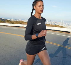 Women Bottoms | HOKA ONE ONE Performance Knit 3" Short Black