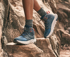 Women Hiking & Backpacking | HOKA ONE ONE Anacapa Mid GORE-TEX Real Teal / Outer Space