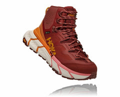 Women Hiking & Backpacking | HOKA ONE ONE TenNine Hike GORE-TEX Cherry Mahogany / Strawberry Ice