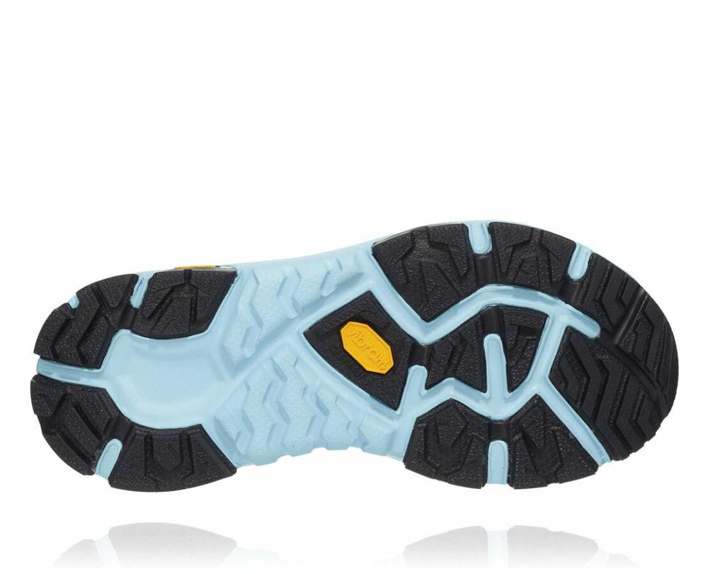 Women Hiking & Backpacking | HOKA ONE ONE Toa GORE-TEX Black Iris / Aquamarine