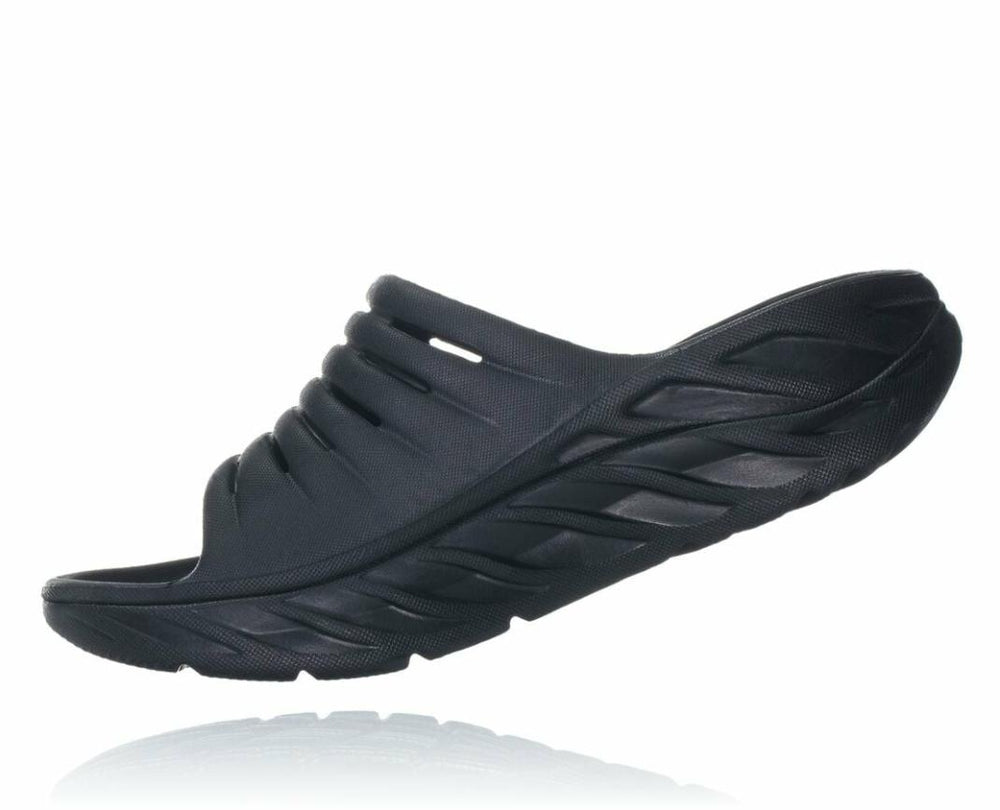 Women Recovery Sandals | HOKA ONE ONE ORA Recovery Slide Black / Black