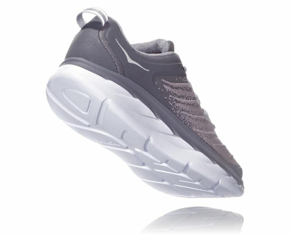 Women Road Running | HOKA ONE ONE Akasa Frost Gray /silver Sconce