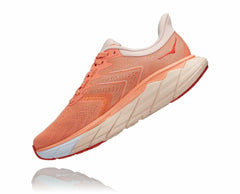 Women Road Running | HOKA ONE ONE Arahi 5 Cantaloupe / Silver Peony