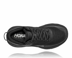 Women Road Running | HOKA ONE ONE Bondi 7 Black / Black