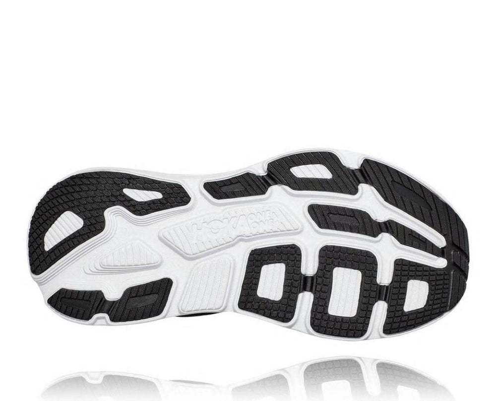 Women Road Running | HOKA ONE ONE Bondi 7 Black / White