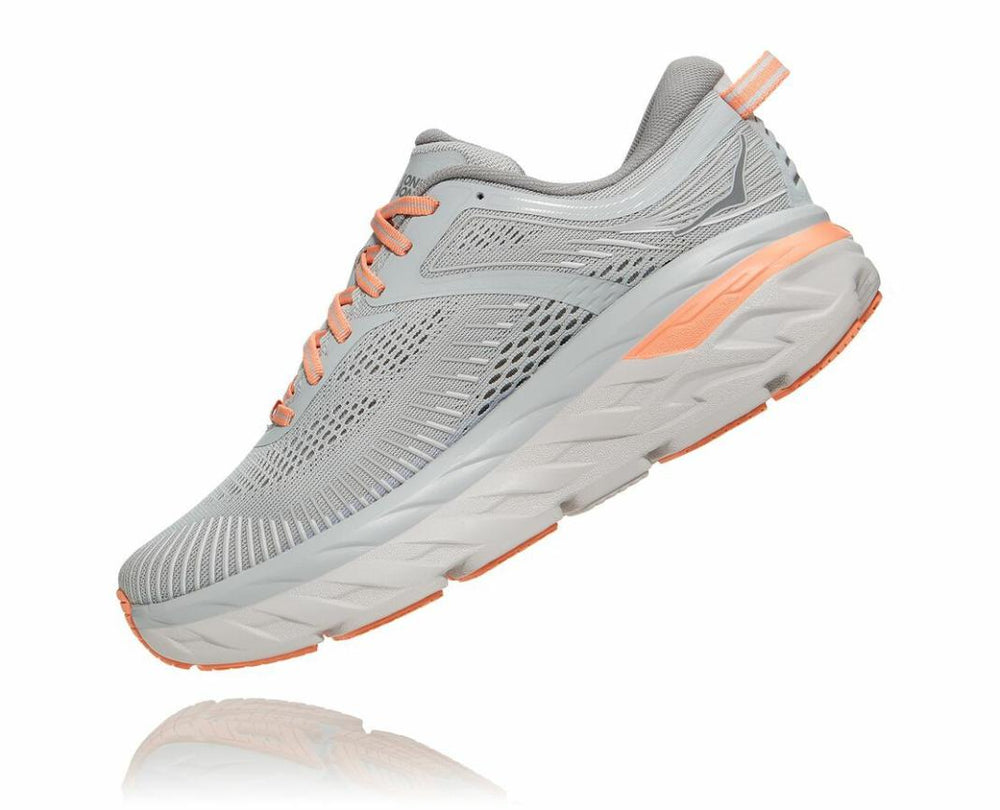 Women Road Running | HOKA ONE ONE Bondi 7 Harbor Mist / Sharkskin