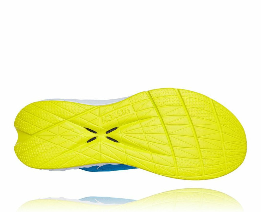 Women Road Running | HOKA ONE ONE Carbon X 2 Diva Blue / Citrus
