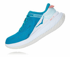 Women Road Running | HOKA ONE ONE Carbon X Caribbean Sea / White