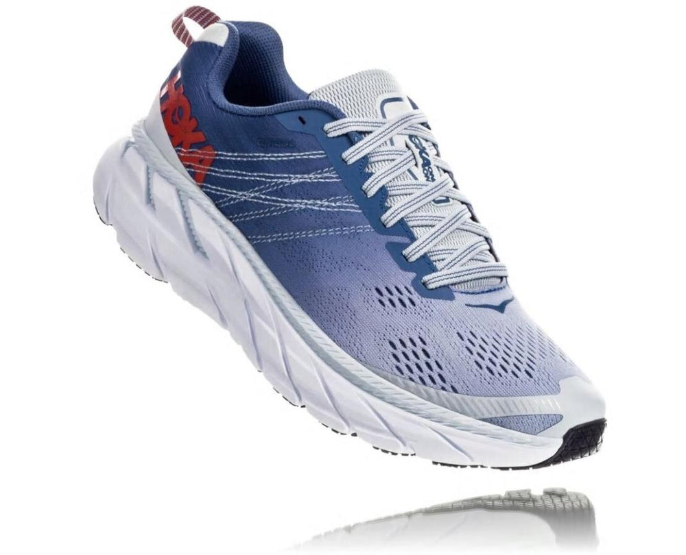 Women Road Running | HOKA ONE ONE Clifton 6 Plein Air / Moonlight Blue