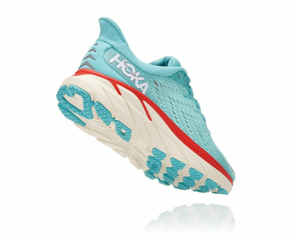 Women Road Running | HOKA ONE ONE Clifton 8 Aquarelle / Eggshell Blue