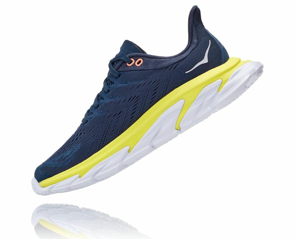 Women Road Running | HOKA ONE ONE Clifton Edge Moonlit Ocean / Evening Primrose