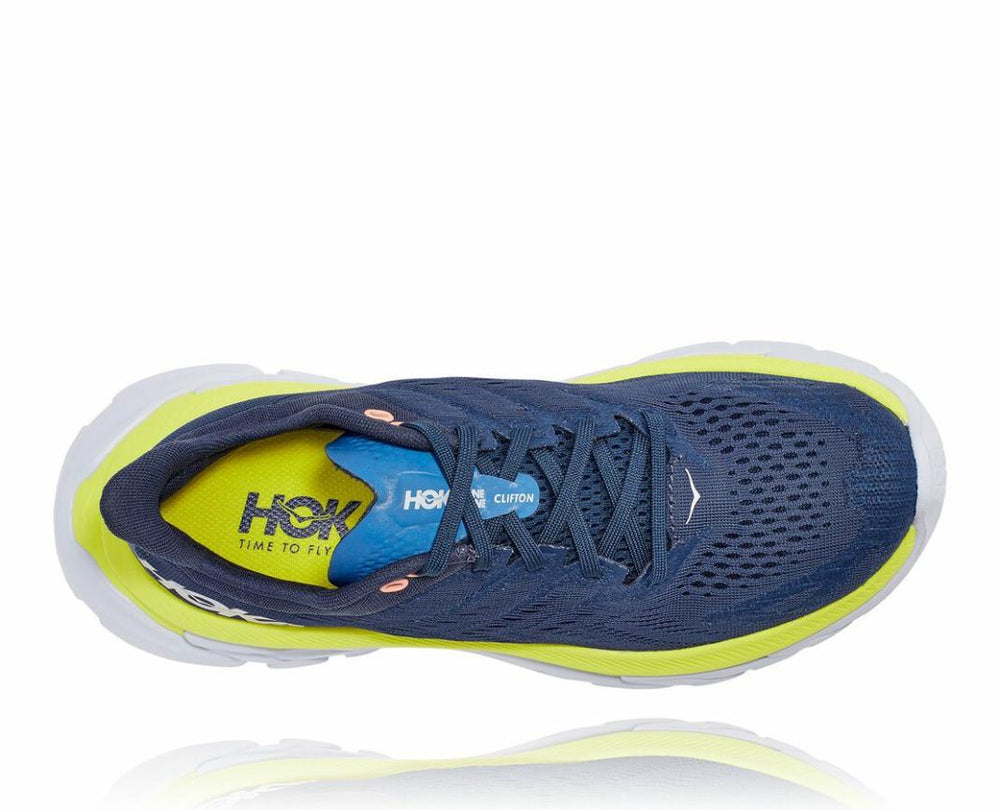 Women Road Running | HOKA ONE ONE Clifton Edge Moonlit Ocean / Evening Primrose
