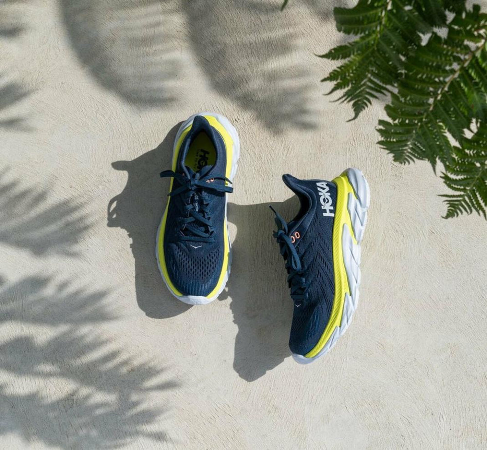 Women Road Running | HOKA ONE ONE Clifton Edge Moonlit Ocean / Evening Primrose