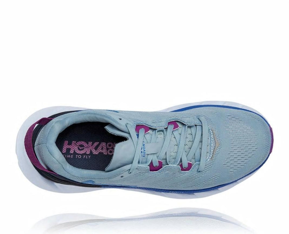 Women Road Running | HOKA ONE ONE Elevon 2 Ballad Blue / Dazzling Blue