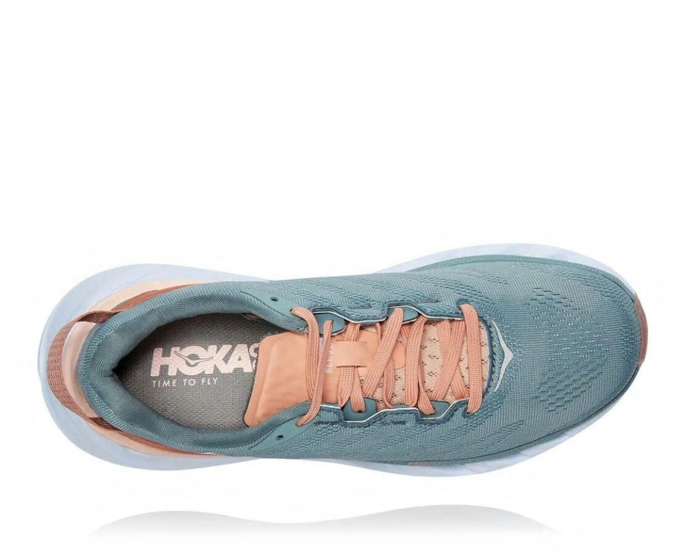 Women Road Running | HOKA ONE ONE Elevon 2 Lead / Pink Sand