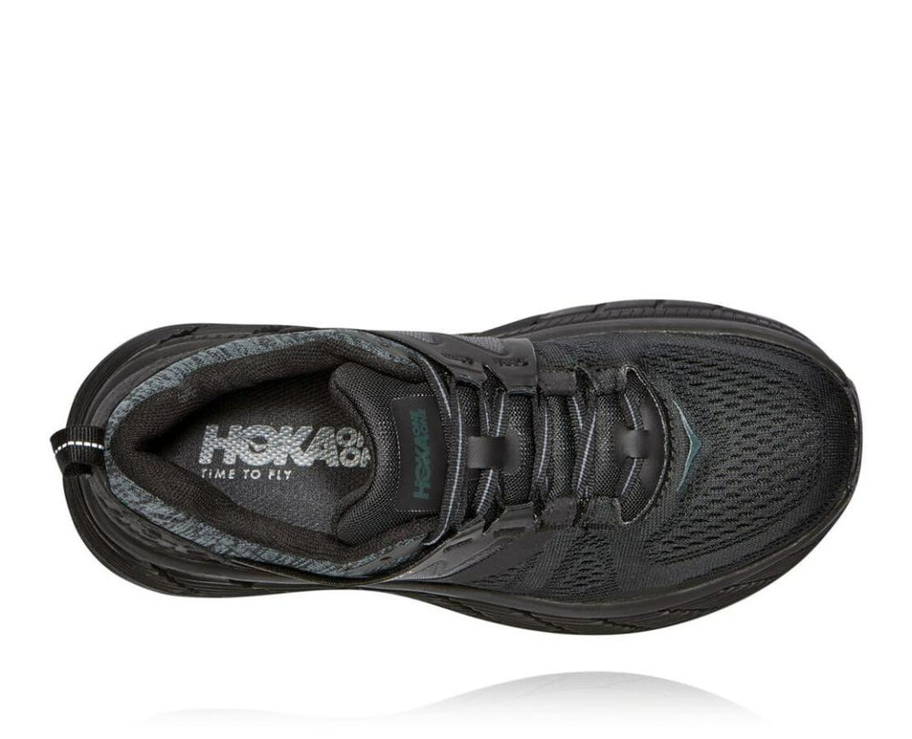 Women Road Running | HOKA ONE ONE Gaviota 2 Black / Dark Shadow