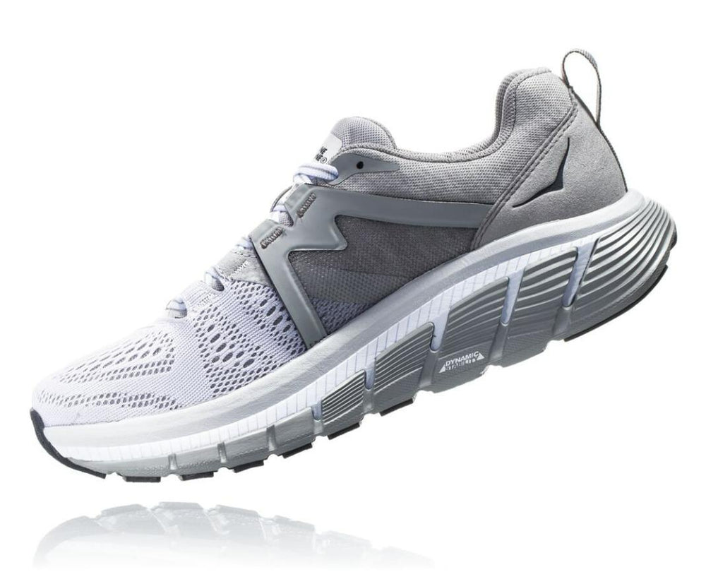 Women Road Running | HOKA ONE ONE Gaviota 2 White / Drizzle